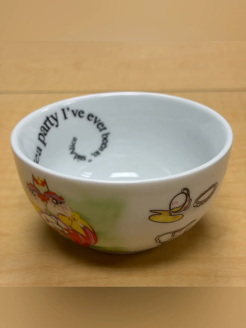 Paul Cardew Alice in Wonderland Tea For One Set Teapot & Cup Cardew Design